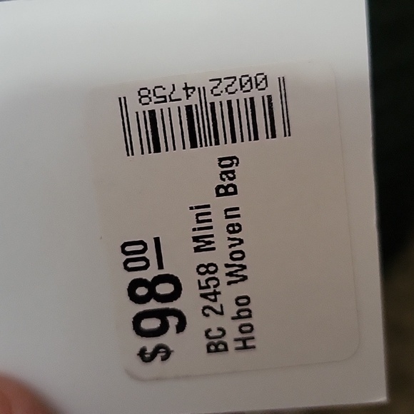 NWT BC Brand Black Woven Handbag - Picture 5 of 5